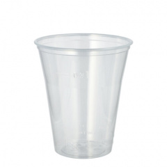75 Trinkbecher, PS 0,3 l Ø 9,5 cm 11 cm klar mit Schaumrand