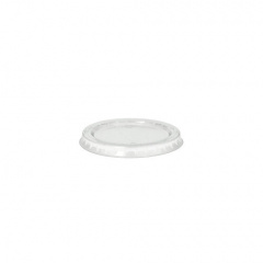 100 Deckel, PS rund Ø 6,7 cm 1 cm klar