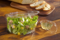 100 Deckel, PS rund Ø 6,7 cm 1 cm klar