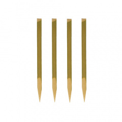 200 Fingerfood - Spieße 11 cm -Nature Bambus-