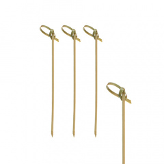 250 Fingerfood - Spieße 10 cm -Knoten-