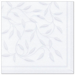 20 Servietten \ROYAL Collection\ 1/4-Falz 40 cm x 40 cm weiss \New Mediterran\- 16930