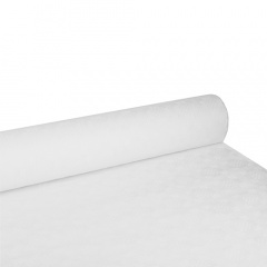 Tischdecke Papiertischtuch mit Damastprägung 100 m x 1,2 m weiss