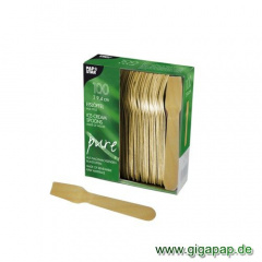 100 Eislöffel, Holz pure 9,4 cm