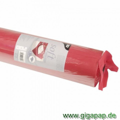 Tischdecke rot 40m x 1,18m stoffähnlich, Vlies soft selection