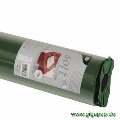 Tischläufer, stoffähnlich, Vlies soft selection 24 m x 40 cm dunkelgrün auf Rolle