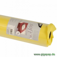 Tischläufer, stoffähnlich, Vlies soft selection 24 m x 40 cm gelb auf Rolle