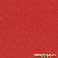 50 Servietten ROYAL Collection 1/4-Falz 40 cm x 40 cm rot Casali