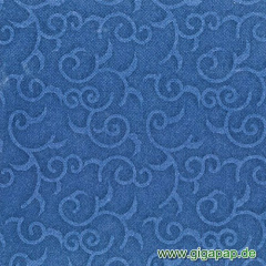 50 Servietten ROYAL Collection 1/4-Falz 40 cm x 40 cm dunkelblau Casali