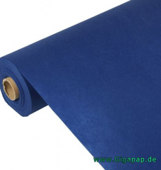 Tischdecke dunkelblau 40m x 0,9m, stoffähnlich, Vlies soft selection auf Rolle