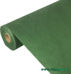 Tischdecke dunkelgrün 40m x 0,9m , stoffähnlich, Vlies soft selection auf Rolle