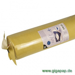Tischdecke gold 25m x 1,18m stoffähnlich, Vlies soft selection plus abwaschbar