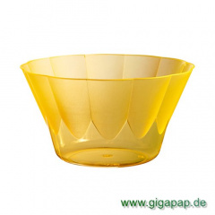 50 Eis- und Dessertbecher, PS rund 500 ml Ø 13 cm 7,5 cm orange -Royal-