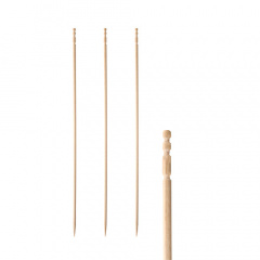 500 Fingerfood - Spieße -pure- 15 cm gedrechselt