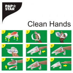 Clean Hands Base Kit Edelstahl 11,5 cm x 12,7 cm x 22 cm silber Handschuhwechselsystem