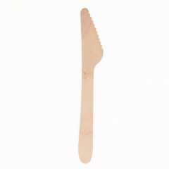 25 Messer, Holz -pure- 16,5 cm