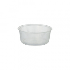 100 Verpackungsbecher, PP rund 200 ml Ø 10,1 cm 4,3 cm transparent