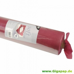 Tischdecke bordeaux 25m x 1,18m stoffähnlich, Vlies soft selection