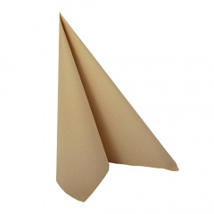 20 Servietten -ROYAL Collection- 1/4-Falz 33 cm x 33 cm sand