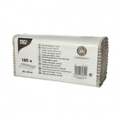 180 Blatt Handtuchpapier C-Falz 31 cm x 25 cm natur 1-lagig