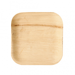 25 Teller, Palmblatt pure eckig 18 cm x 18 cm x 1,5 cm