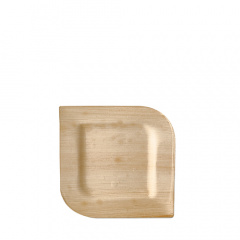 25 Teller, Palmblatt pure eckig 15 cm x 15 cm x 1,5 cm
