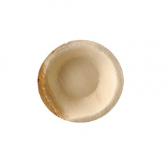 25 Schalen, Palmblatt pure rund 100 ml Ø 10 cm · 3 cm