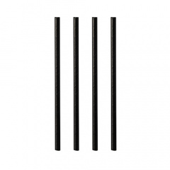 100 Shake-Halme, Papier Ø 8 mm · 21 cm schwarz