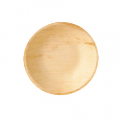 6 Schalen, Palmblatt pure rund 300 ml Ø 17,5 cm · 3,5 cm