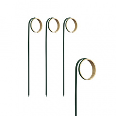 100 Fingerfood - Picker 11 cm schwarz Twister