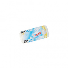 30 Mllbeutel mit Tragegriffen, HDPE 10 l 42 cm x 39,5 cm transparent