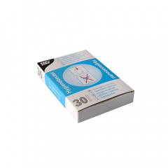 30 Hygienebeutel 28,5 cm x 8 cm x 7 cm im Spenderkarton