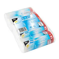 40 Mllbeutel, HDPE 18 l 52 cm x 46 cm weiss