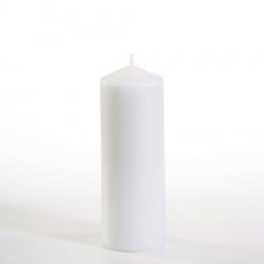 Stumpenkerze  60 mm 165 mm weiss