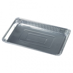 3 Gastronorm-Behlter, Alu eckig 5,2 l 52,7 cm x 32,6 cm x 3,7 cm 1/1