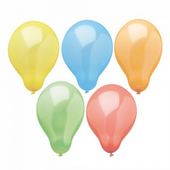 10 Luftballons  22 cm farbig sortiert -Rainbow-