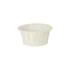 20 Muffins-Backfrmchen  5 cm 3,5 cm weiss