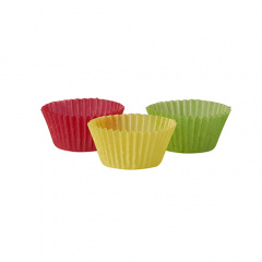 300 Backfrmchen  2,4 cm 1,6 cm -farbig-