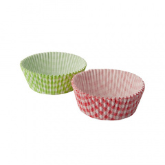 100 Backfrmchen  3,5 cm 1,9 cm -dessiniert-