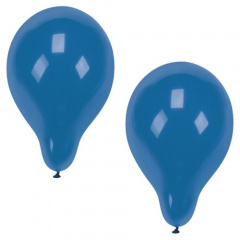 100 Luftballons Ø 25 cm blau