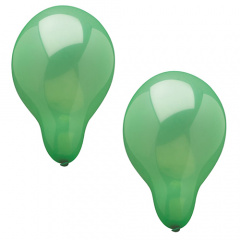 100 Luftballons Ø 25 cm grün