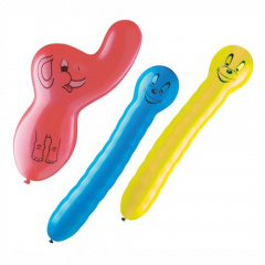 3 Luftballons farbig sortiert -Tiere-