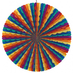 Dekofcher  70 cm -Rainbow- schwer entflammbar