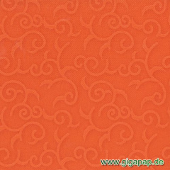 50 Servietten ROYAL Collection 1/4-Falz 40 cm x 40 cm nektarine Casali