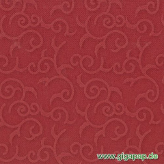50 Servietten ROYAL Collection 1/4-Falz 40 cm x 40 cm bordeaux Casali