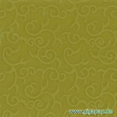 50 Servietten ROYAL Collection 1/4-Falz 40 cm x 40 cm olivgrün Casali