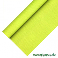 Tischdecke limonengrn 25 m x 1,18 m stoffhnlich, Vlies 