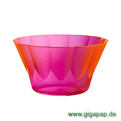 54 Eis- und Dessertbecher, PS rund 400 ml  12 cm 7 cm pink -Royal-