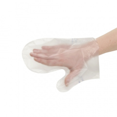 100 Fäustling Handschuhe, Clean Hands für Handschuhwechselsystem