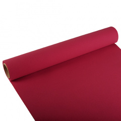 Tischlufer, Tissue -ROYAL Collection- 3 m x 40 cm bordeaux auf Rolle